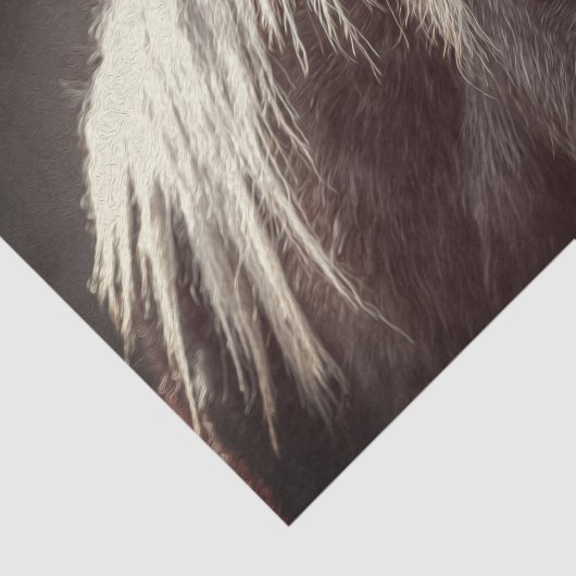 Broadfoot Colt Tissuepapier (Detail)