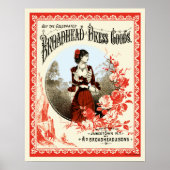 Broadhead Dress Goods Poster (Voorkant)