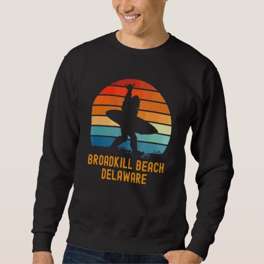 Broadkill Beach Delaware Sasquatch Souvenir Trui (Voorkant)