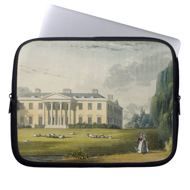 Broadlands uit de "Bewaarder der Kunsten" van Acke Laptop Sleeve (Voorkant)
