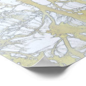 Broadleaf trees reflected On Water Wallpaper Poster (Hoek)