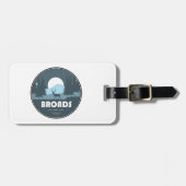 Broads National Park Deer Bagagelabel (Voorkant horizontaal)