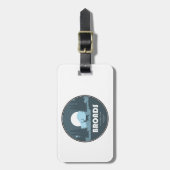 Broads National Park Deer Bagagelabel (Voorkant verticaal)