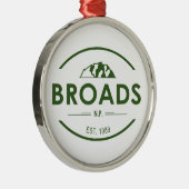 Broads National Park Metalen Ornament (Rechts)