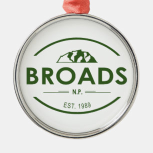 Broads National Park Metalen Ornament