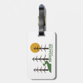 Broads National Park Trail Bagagelabel (Achterkant verticaal)