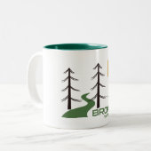 Broads National Park Trail Tweekleurige Koffiemok (Voorkant links)