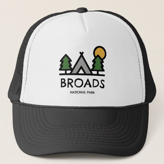 Broads National Park Trucker Pet (Voorkant)
