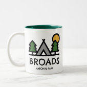 Broads National Park Tweekleurige Koffiemok (Links)