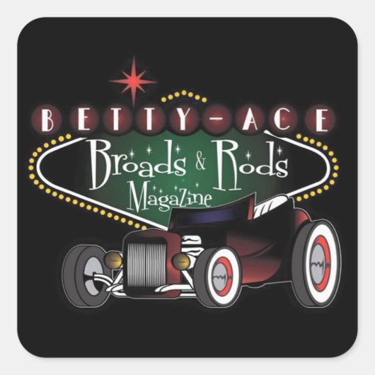 Broads & Rods Sticker (Voorkant)