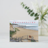 Broadstairs Kingsgate Bay uitzicht ansichtkaart Briefkaart (Staand voorkant)