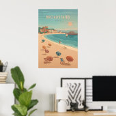Broadstairs Seaside Travel Poster (Thuiskantoor)