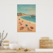 Broadstairs Seaside Travel Poster (Keuken)