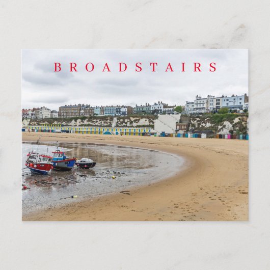 Broadstairs Viking Bay uitzicht ansichtkaart Briefkaart (Voorkant)