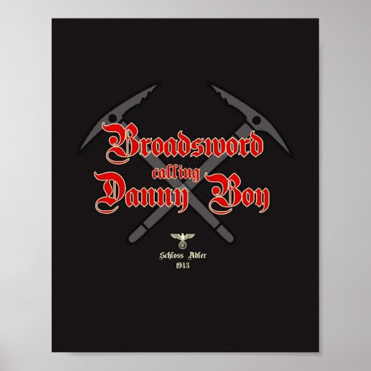 Broadsword Calling Danny Boy Poster (Voorkant)