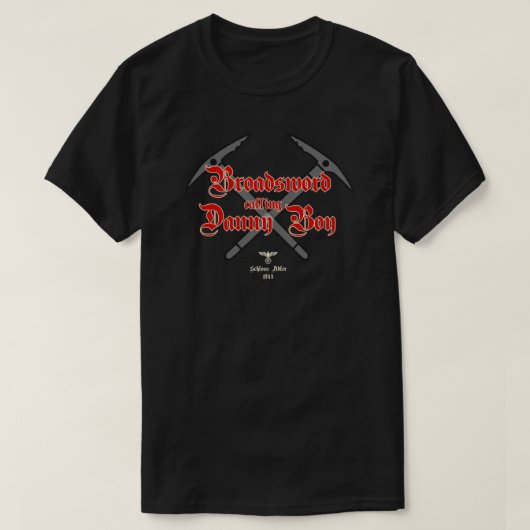 Broadsword Calling Danny Boy Premium T-Shirt.png T-shirt (Design voorkant)