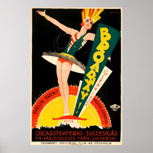 Broadway 1929 Film POSTER PRINT A5-A1 20s Klassiek