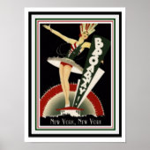 Broadway Art Deco Poster 12 x 16 (Voorkant)