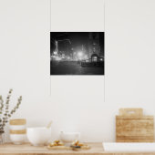 Broadway at Night, 1910.  foto Poster (Keuken)