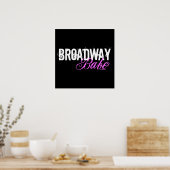 Broadway Babe Poster (Keuken)