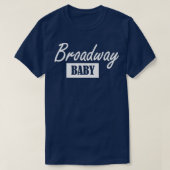 Broadway-baby T-shirt (Design voorkant)