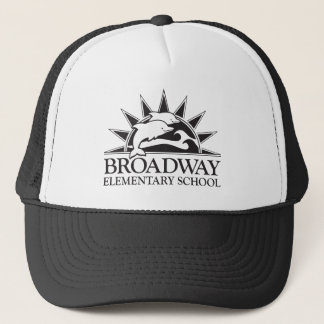 Broadway Basisschool kinder zwarte logo Trucker Pet