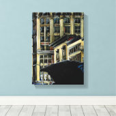 Broadway Beste New York City Canvas Afdruk (Insitu (Houten vloer))