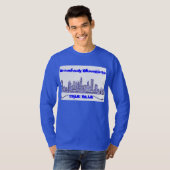 Broadway Blueshirts True Blue Longsleeve T-shirt (Voorkant volledig)