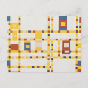 Broadway Boogie Woogie Briefkaart