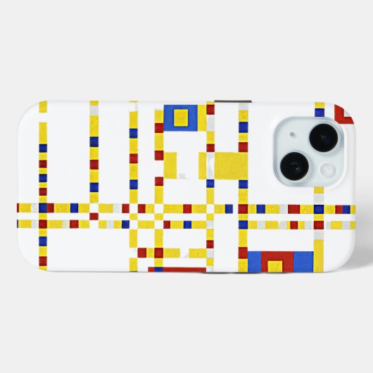 Broadway Boogie Woogie Case-Mate iPhone Case (Achterkant (horizontaal))