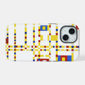 Broadway Boogie Woogie iPhone 15 Case (Achterkant horizontaal)
