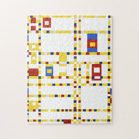 Broadway Boogie Woogie Legpuzzel (Verticaal)