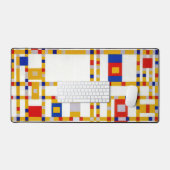 Broadway Boogie Woogie | Piet Mondrian | Bureaumat (Keyboard & Muis)