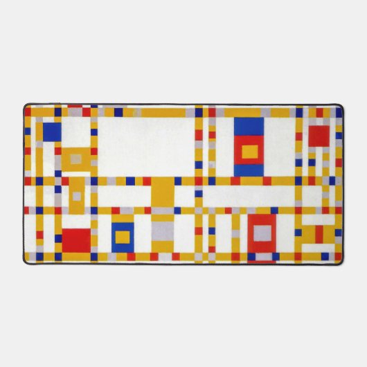 Broadway Boogie Woogie | Piet Mondrian | Bureaumat (Voorkant)