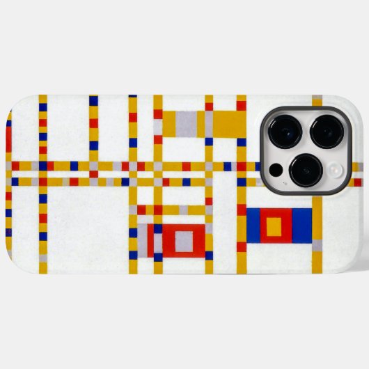 Broadway Boogie Woogie | Piet Mondrian | Case-Mate iPhone Case (Achterkant (horizontaal))
