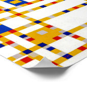 Broadway Boogie Woogie | Piet Mondrian | Poster (Hoek)
