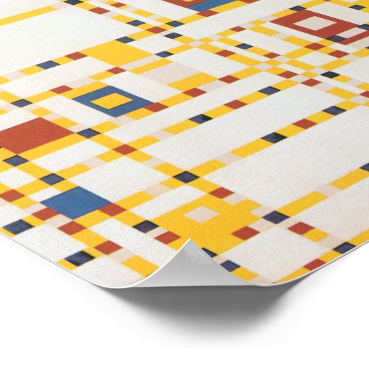 Broadway Boogie Woogie Poster (Hoek)