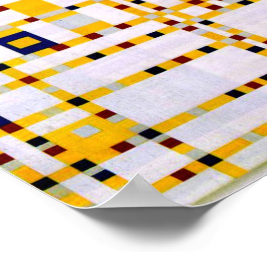 Broadway Boogie Woogie Poster (Hoek)