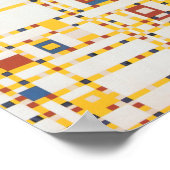 Broadway Boogie Woogie Poster (Hoek)