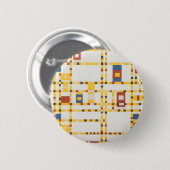 Broadway Boogie Woogie Ronde Button 5,7 Cm (Voorkant /achterkant)