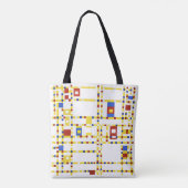 Broadway Boogie Woogie Tote Bag (Achterkant)