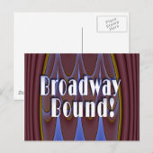 Broadway Bound. Briefkaart (Voorkant / Achterkant)