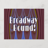 Broadway Bound. Briefkaart (Voorkant)