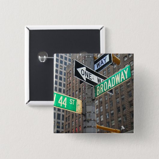 Broadway Bound Button (Voorkant /achterkant)