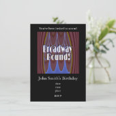 Broadway Bound. Kaart (Staand voorkant)