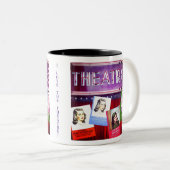 Broadway Bound. Mok met twee toonaangevende koffie (Voorkant rechts)
