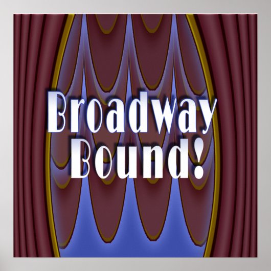 Broadway Bound. Poster (Voorkant)