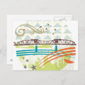 Broadway Bridge Portland Briefkaart (Voorkant / Achterkant)