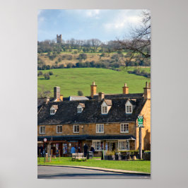 Broadway Cotswolds Worcestershire England Verenigd Poster