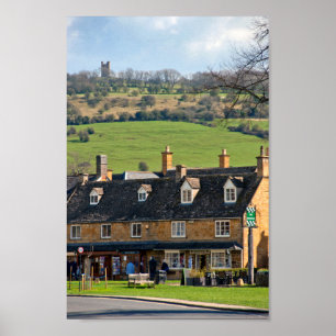 Broadway Cotswolds Worcestershire England Verenigd Poster